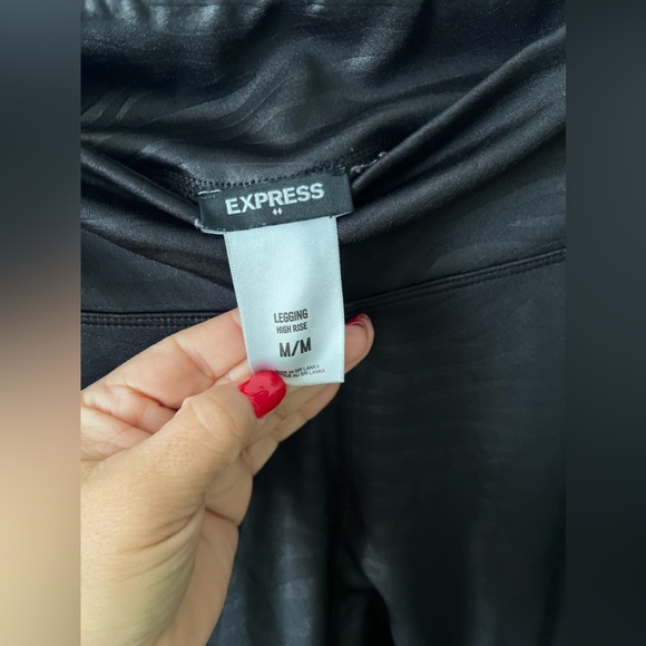 Express zebra print leggings M - Picture 3 of 6